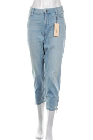 Damskie jeansy Triangle By s.Oliver, Rozmiar XL, Kolor Niebieski, 67% bawełna, 18% poliester, 14% tencel, 1% elastyna, Cena 223,13 zł