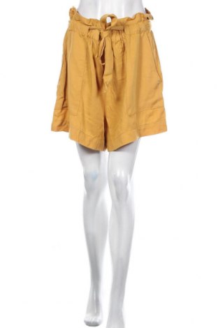 Pantaloni scurți de femei H&M, Mărime XL, Culoare Portocaliu, 100% lyocell, Preț 82,24 Lei
