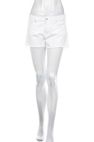 Pantaloni scurți de femei Mango, Mărime S, Culoare Alb, 100% bumbac, Preț 82,24 Lei