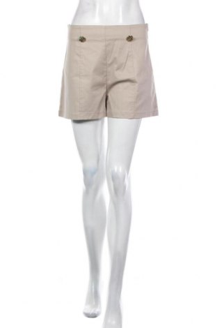 Pantaloni scurți de femei Rinascimento, Mărime M, Culoare Bej, 67% bumbac, 30% poliester, 3% elastan, Preț 367,60 Lei
