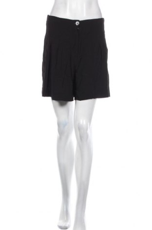 Pantaloni scurți de femei Zara, Mărime M, Culoare Negru, Viscoză, Preț 161,18 Lei