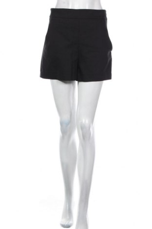 Γυναικείο κοντό παντελόνι Zara, Μέγεθος M, Χρώμα Μαύρο, 48% πολυεστέρας, 32% lyocell, 16% βαμβάκι, 4% ελαστάνη, Τιμή 8,31 €