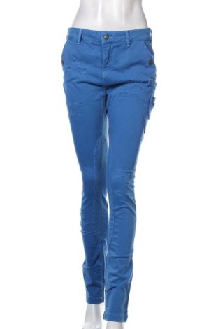 Γυναικείο παντελόνι BelAir, Μέγεθος M, Χρώμα Μπλέ, 97% βαμβάκι, 3% ελαστάνη, Τιμή 20,04 €