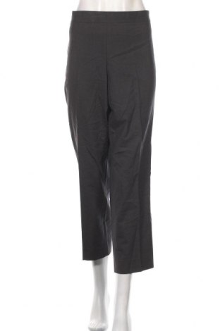 Дамски панталон DKNY, Размер XL, Цвят Сив, 94% вълна, 6% еластан, Цена 60,90 лв.