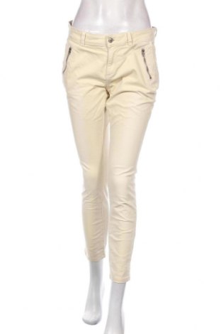 Дамски панталон Esprit, Размер M, Цвят Екрю, 98% памук, 2% еластан, Цена 36,75 лв.