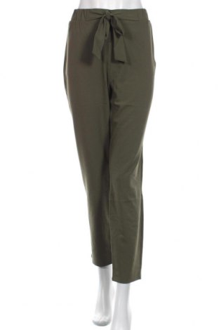 Дамски панталон Etam, Размер XL, Цвят Зелен, 93% полиестер, 7% еластан, Цена 33,97 лв.