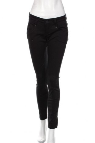 Дамски панталон Gang, Размер M, Цвят Черен, 65% памук, 32% полиестер, 3% еластан, Цена 155,35 лв.