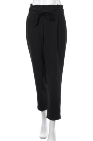 Дамски панталон H&M, Размер L, Цвят Черен, 92% полиестер, 8% еластан, Цена 36,75 лв.