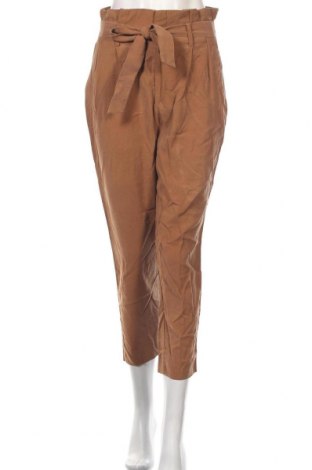 Дамски панталон H&M, Размер M, Цвят Кафяв, 93% вискоза, 7% полиестер, Цена 36,75 лв.