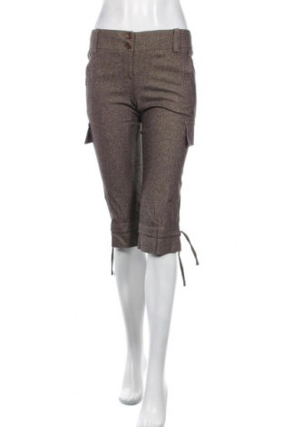 Dámské kalhoty  Patrizia Pepe, Velikost M, Barva Béžová, 65% vlna, 33% bavlna, 2% elastan, Cena  606,00 Kč
