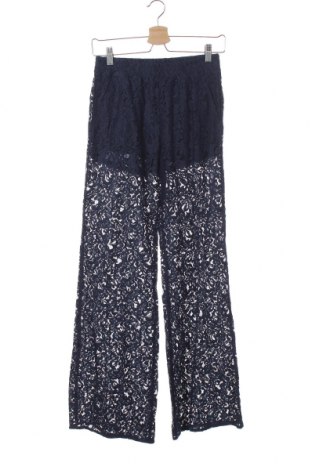 Дамски панталон Pinko, Размер XS, Цвят Син, 72% памук, 28% полиамид, Цена 71,40 лв.