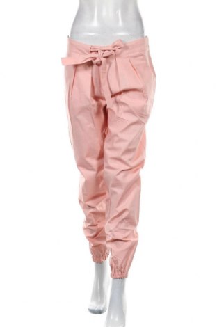 Pantaloni de femei Rita Koss, Mărime L, Culoare Roz, 65% in, 30% viscoză, 5% elastan, Preț 58,22 Lei