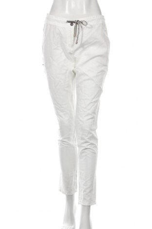 Γυναικείο παντελόνι S.Oliver, Μέγεθος M, Χρώμα Λευκό, 58% λινό, 42% βαμβάκι, Τιμή 22,73 €