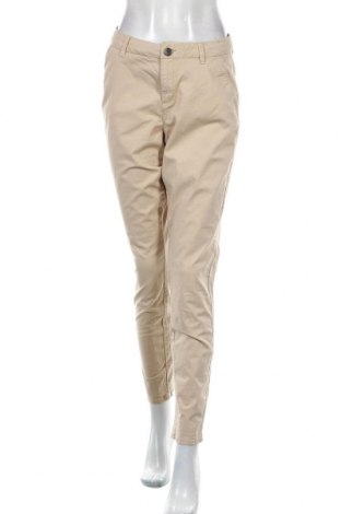 Дамски панталон S.Oliver, Размер M, Цвят Бежов, 98% памук, 2% еластан, Цена 21,00 лв.