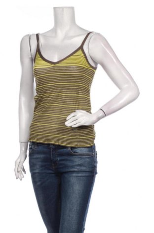 Γυναικείο αμάνικο μπλουζάκι Geox, Μέγεθος S, Χρώμα Καφέ, Τιμή 6,65 €