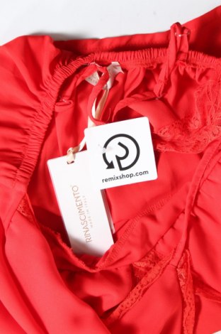 Γυναικείο αμάνικο μπλουζάκι Rinascimento, Μέγεθος S, Χρώμα Κόκκινο, 100% πολυεστέρας, Τιμή 25,52 €