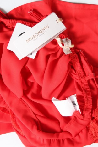 Γυναικείο αμάνικο μπλουζάκι Rinascimento, Μέγεθος M, Χρώμα Κόκκινο, 100% πολυεστέρας, Τιμή 25,52 €