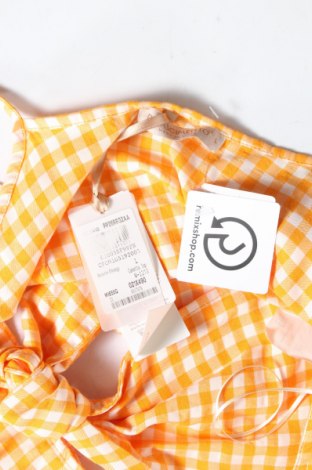 Γυναικείο αμάνικο μπλουζάκι Rinascimento, Μέγεθος L, Χρώμα Πορτοκαλί, Τιμή 40,72 €