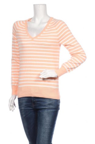 Дамски пуловер C&A, Размер M, Цвят Оранжев, 70% памук, 30% полиамид, Цена 33,60 лв.