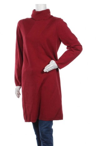 Damski sweter Comma,, Rozmiar XL, Kolor Czerwony, 52% wiskoza, 28% poliester, 10% poliamid, 10% wełna, Cena 295,75 zł