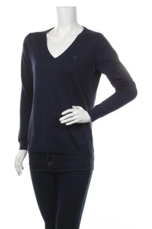 Γυναικείο πουλόβερ Gant, Μέγεθος M, Χρώμα Μπλέ, 70% βαμβάκι, 30% μαλλί, Τιμή 59,59 €
