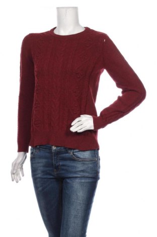 Damski sweter Jackpot, Rozmiar S, Kolor Czerwony, 50% bawełna, 25% poliamid, 25% wełna, Cena 76,80 zł