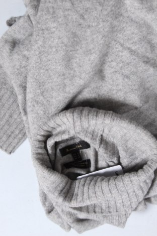 Pulover de femei Massimo Dutti, Mărime S, Culoare Gri, 95% lână, 5% cașmir, Preț 416,94 Lei