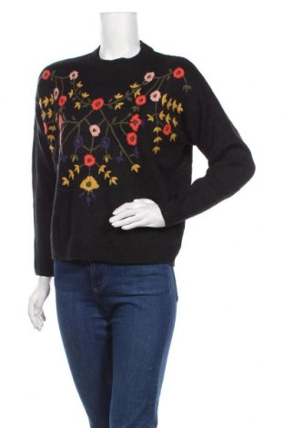 Дамски пуловер Oviesse, Размер S, Цвят Черен, Акрил, Цена 33,60 лв.