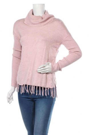 Дамски пуловер Patrizia Dini, Размер M, Цвят Розов, 80% вискоза, 20% полиамид, Цена 33,60 лв.