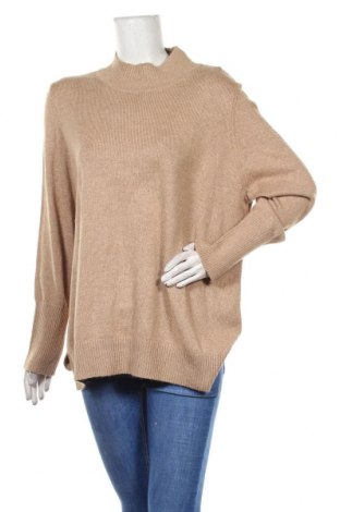 Дамски пуловер S.Oliver, Размер XL, Цвят Кафяв, 45% вискоза, 30% полиамид, 25% памук, Цена 69,30 лв.