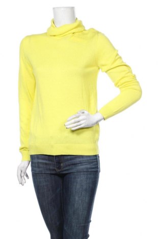 Дамски пуловер S.Oliver, Размер S, Цвят Жълт, 60% вискоза, 40% памук, Цена 83,30 лв.