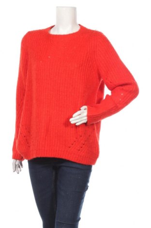 Дамски пуловер S.Oliver, Размер XL, Цвят Червен, 55% полиакрил, 37% полиамид, 8% вълна, Цена 89,40 лв.