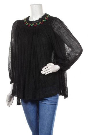 Дамски пуловер Sonia Rykiel, Размер S, Цвят Черен, 71% акрил, 29% полиамид, Цена 413,40 лв.