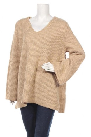 Дамски пуловер Yessica, Размер XL, Цвят Бежов, Цена 33,60 лв.
