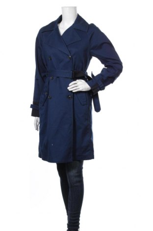 Damen Trenchcoat G-Star Raw, Größe S, Farbe Blau, Baumwolle, Preis 92,55 €