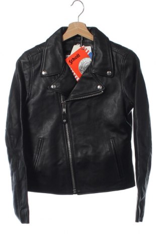 Dámská kožená bunda  Schott, Velikost S, Barva Černá, Pravá kůže, Cena  4 026,00 Kč