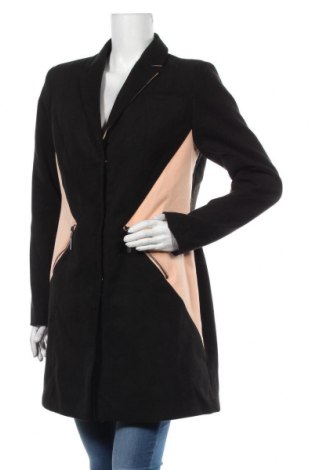 Дамско палто Bpc Bonprix Collection, Размер M, Цвят Черен, 88% полиестер, 10% вискоза, 2% еластан, Цена 43,31 лв.