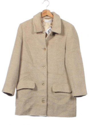 Дамско палто Caractere, Размер XS, Цвят Бежов, 100% вълна от алпака, Цена 116,55 лв.