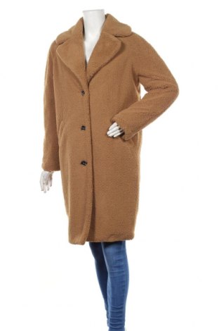 Дамско палто Caroll, Размер S, Цвят Кафяв, Полиестер, Цена 163,02 лв.