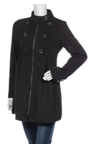 Γυναικείο παλτό Clockhouse, Μέγεθος M, Χρώμα Γκρί, 60% πολυεστέρας, 40% μαλλί, Τιμή 46,76 €