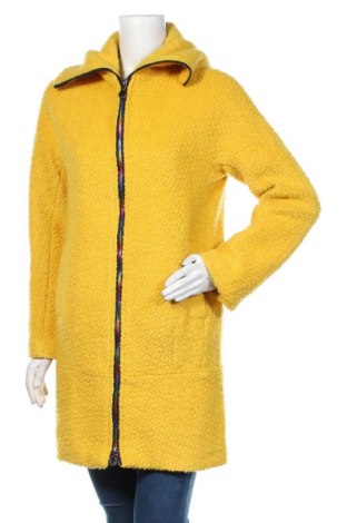 Dámský kabát  Desigual, Velikost S, Barva Žlutá, 50% vlna, 50% polyester, Cena  4 129,00 Kč