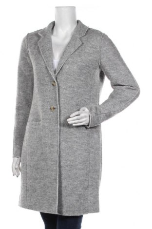 Γυναικείο παλτό ONLY, Μέγεθος M, Χρώμα Γκρί, 60% πολυεστέρας, 40% μαλλί, Τιμή 38,32 €