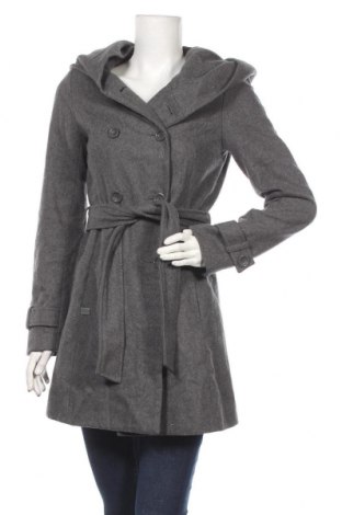 Γυναικείο παλτό ONLY, Μέγεθος S, Χρώμα Γκρί, 50% πολυεστέρας, 50% μαλλί, Τιμή 41,57 €