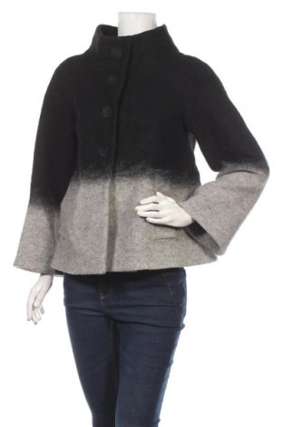 Дамско палто Zara, Размер L, Цвят Черен, Цена 102,90 лв.