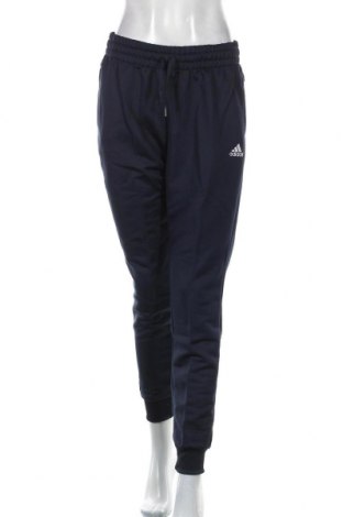 Γυναικείο αθλητικό παντελόνι Adidas, Μέγεθος M, Χρώμα Μπλέ, Πολυεστέρας, Τιμή 35,57 €