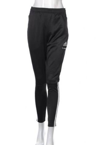Pantaloni trening de femei Adidas, Mărime S, Culoare Negru, Poliester, Preț 96,16 Lei