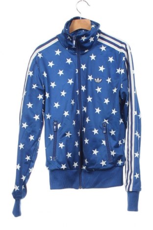 Damen Sportoberteil Adidas Originals, Größe XS, Farbe Blau, 100% Polyester, Preis 22,27 €