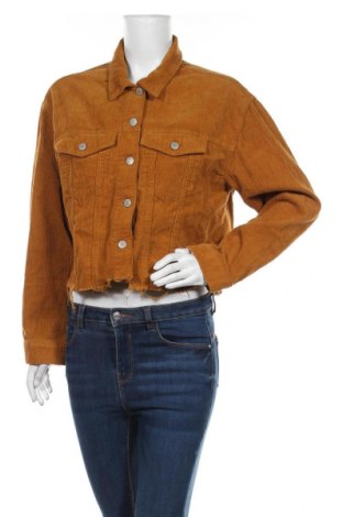 Γυναικείο μπουφάν Pull&Bear, Μέγεθος M, Χρώμα Πορτοκαλί, 100% βαμβάκι, Τιμή 27,28 €