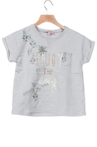 Kinder Shirt Lisa Rose, Größe 6-7y/ 122-128 cm, Farbe Grau, 60% Baumwolle, 40% Polyester, Preis 5,60 €