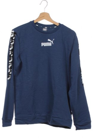 Παιδική μπλούζα PUMA, Μέγεθος 15-18y/ 170-176 εκ., Χρώμα Μπλέ, 68% βαμβάκι, 32% πολυεστέρας, Τιμή 26,68 €